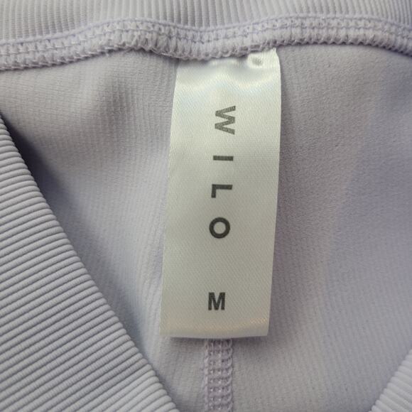 Wilo Base Ribbed 7/8 Legging Lilac Size Medium - Picture 3 of 6